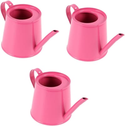 Mini Gieter - Waterkan Metaal - Planten Verzorgen - Met Egel Design - 14.5 cm Lengte - Roze