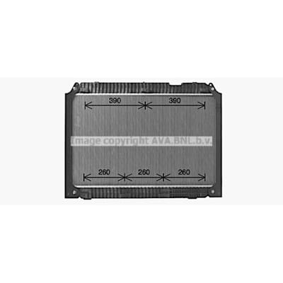 Radiator HIGHWAY AUTOMOTIVE ME2334 AVA