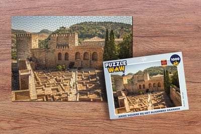Puzzel Arms Square bij het Alhambra Granada - Legpuzzel - Puzzel 1000 stukjes volwassenen