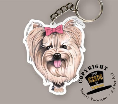 Sleutelhanger Hond Yorkshire Terrier