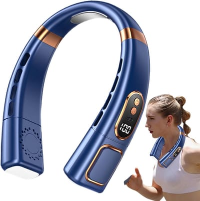VHV - Nekventilator - nekventilator usb oplaadbaar - USB oplaadbaar, handsfree - voor wandelen, reizen, sport