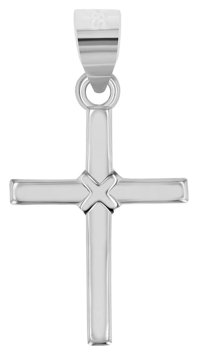 AKZENT Akzent Unisex hanger "Servius" van 925 Sterlingzilver, gerhodineerd, duurzaam