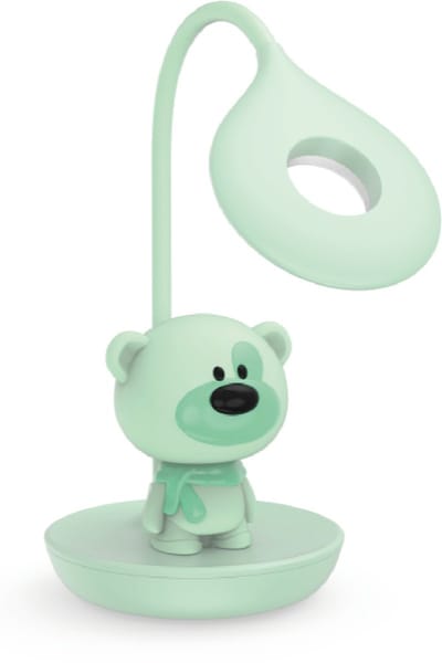 Luxus Europe - Nachtlamp Kinderkamer Doggy Mini Mintgroen - Draadloos LED Nachtlampje Kinderen - USB-C Oplaadbaar - Decoratieve Tafellamp
