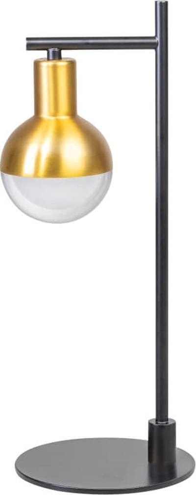 ETH TL Drop 1xGU10 zwart/mat messing