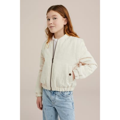 WE Fashion Girls Bomber Off-white Taglia: 98/104 | Giacche Outlet | Unisex | Bianco