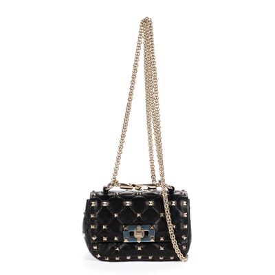 Mini Rockstud Spike Crossbody Mini  schoudertas