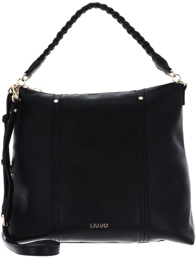LIU JO schoudertas Fluida ECS Hobo Bag Nero zwart