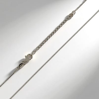 Cavill - 925 Sterling Zilveren Ketting Dames - Verstelbare Venetiaanse Fijne Schakelketting - Elegant, Tijdloos & Licht - 38-43 cm