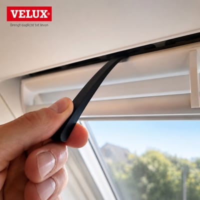 Raam Ontgrendelhaak Geschikt voor VELUX Integra Dakraam – Openingshulp – Reparatie Tool voor Elektrisch Dakraam – Onderhoud Accessoire – Zwart