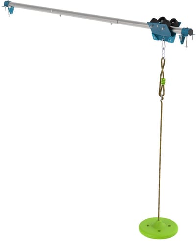 Skywood FSC-klimnet met tokkelbaan