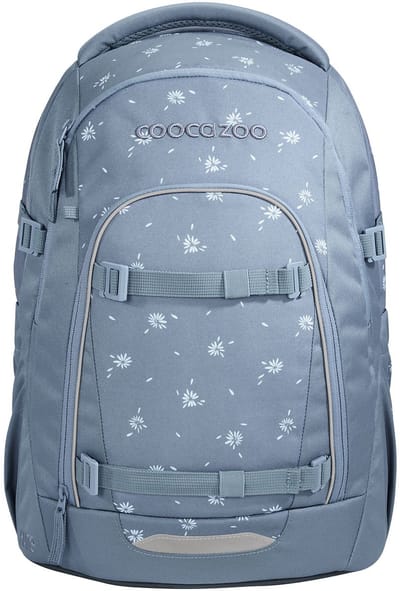 coocazoo schoolrugzak Mate School Backpack Bloomy Daisy blauwgrijs