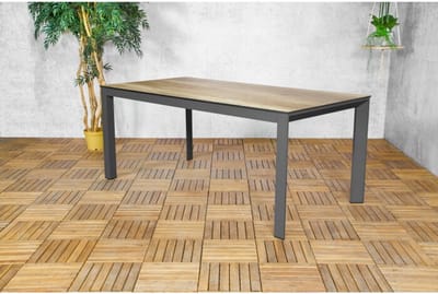 Tuintafel Elena HPL rechthoek 180x90x75 cm