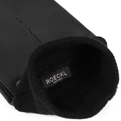 Roeckl Kopenhagen Handschoenen Leder - Jongens - black