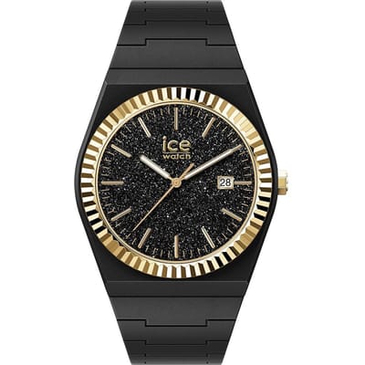 Ice Watch ICE power - PW1 - Black glitter 024771 Horloge - Siliconen - Zwart - Ø 36 mm
