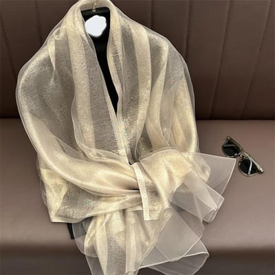 Zijde Wol Sjaal Voor Vrouwen Effen Sjaals Sjaals Wraps Pashmina Hijab Foulard Femme Strand Sjaals Bandana Luxe Poncho 200x70cm gray