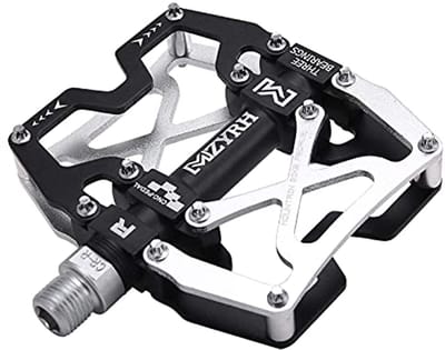 SnelShoppen - Mountainbike Pedalen - Ultra Sterk CNC Geproduceerd - 9/16" Fietspedalen met 3 Gelagerde Sealed Bearings - Antislip en Lichtgewicht - Id