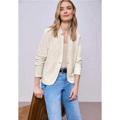 Blazer met structuur