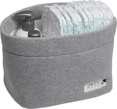 Meyco Baby Knit Basic commodemandje - grey melange - small