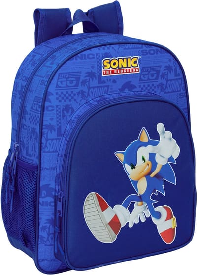 Sonic Rugzak Let's Go - 38 x 32 x 12 cm - Polyester