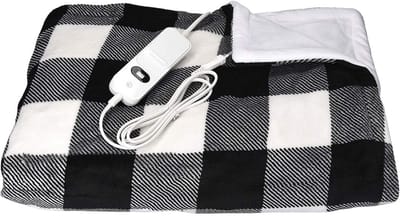 Thuys – Warmtedeken Stoel – Stoelverwarmer – Elektrisch Deken – 180 x 130 x 3cm – Zwart