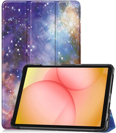 Hoesje - Geschikt voor Samsung Galaxy Tab A11 - Dun & Stevig - Trifold Bookcase - Hard Cover - Hardcover Book Case - Tablet Hoes - Galaxy