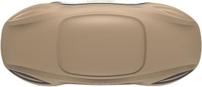 Zonnebrilhouder Auto - Brillenkoker Vizier - Veilig Opbergen - Krasvrije Bescherming - 18.5 cm Lengte - Zwart