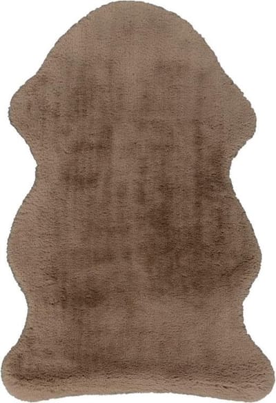 Lalee Cosy - vloerkleed - Superzacht - Hoogpolig - Anti-Slip - Imitatievacht - Fluffy Vacht - 60x90cm taupe