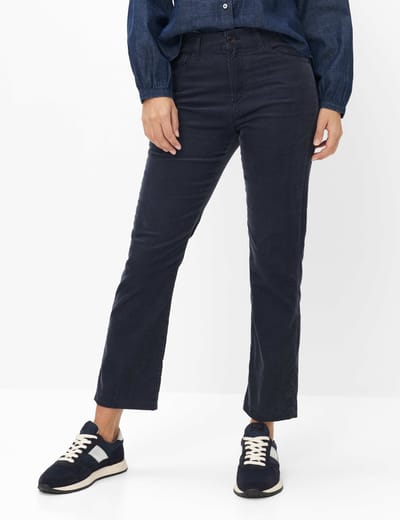 Brax Dames Jeans  Style MAY S NAVY, donkerblauw, maat 32