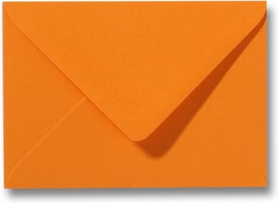 Envelop 11 x 15,6 cm Feloranje 60 stuks