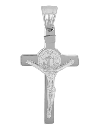 AKZENT Akzent Unisex hanger "Kismet" - Zilverkleurig - Hoogwaardige halsketting - Kruis