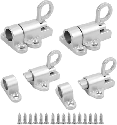 Solidchoice - 4 Stuks Automatische Deursloten met Veer Mechanisme
