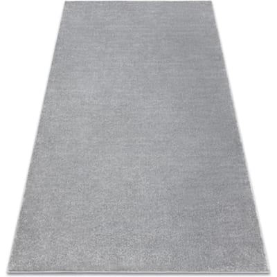 Kleden Rugsx Tapijt SOFTY uniform, enkele kleur grijs 140x190 cm