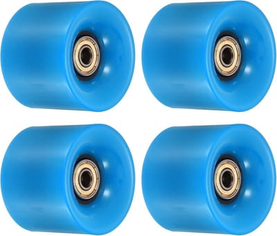 Set van 4 Longboard Wielen 60mm met Lagers - Cruiser Skateboard Vervangingswielen 80A