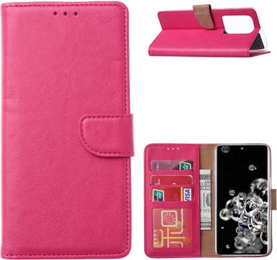 Cityhoesje – geschikt voor Samsung S20 Ultra – Bookcase incl. Pasjeshouder