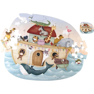 Little Dutch - Ark van Noach - XL Vloerpuzzel FSC - 44 Stukjes