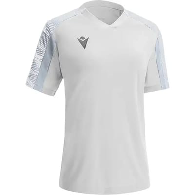 Macron Bellatrix Shirt Korte Mouw Dames - Wit / Zilver | Maat: 3XL