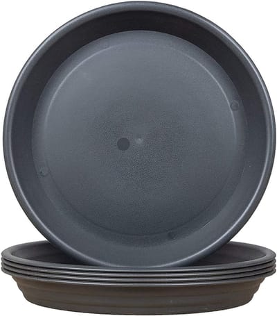 Omgoods - 5 Stuks Plantenschaal - Transparante Plastic Drip Trays Ø 27 cm