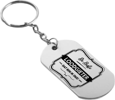 Akyol - de beste loodgieter dat ben ik dus sleutelhanger - Loodgieter - vrienden familie - cadeau - 54 x 29mm