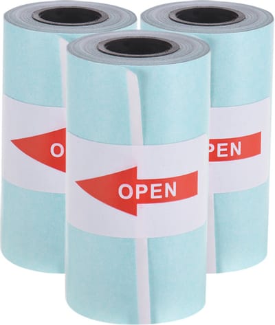 Daroyx Zelfklevend Thermisch Print Papier geschikt voor Daroyx® Mini Printers 9CG, 9CR, 15R en 15G - Wit - 3 Rollen