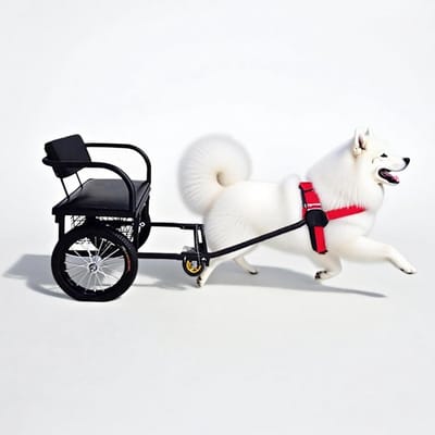 Hondenaanhanger met Zitje - Hondenkar - Buitenavontuur - Afneembaar zitje - Tot 60kg - Medium