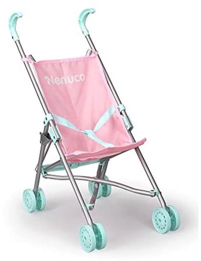 Metalen kinderwagen en buggy voor kinderen vanaf 3 jaar - Inklapbaar en ideaal voor wandeltochten en spelen