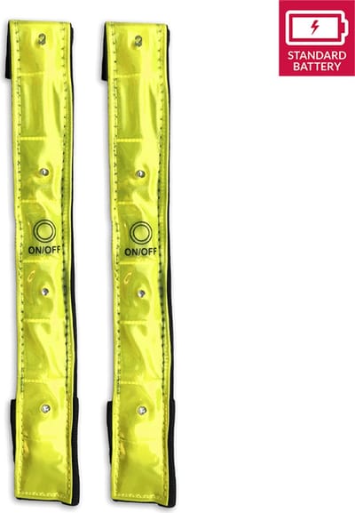 LYXN Reflectie Armband 4-LED 2 st.