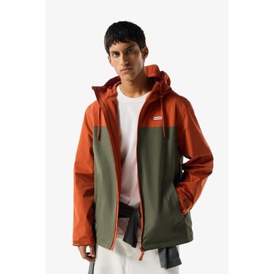 Hunter Original Heren Block Waterdichte Rode Regenjas