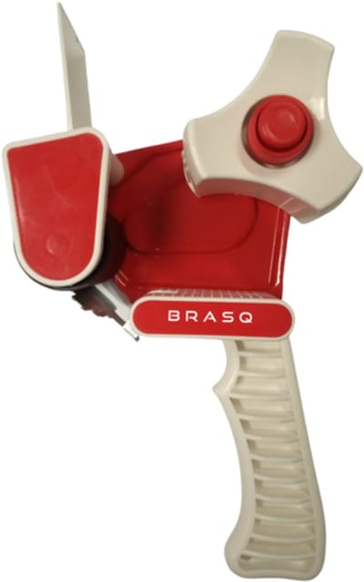 BRASQ Tapedispenser Handdozensluiter Verpakkingstape Dispenser Taperoller TD100