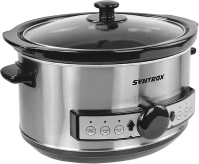 Digitale Slowcooker 3,5 Liter met Timer en Warmhoudfunctie