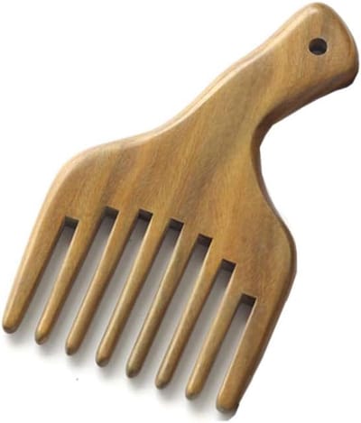 Haar Pick Kam - Brede Tand Kam - Haar en Baard Styling - Natuurlijke Oliën Overdracht