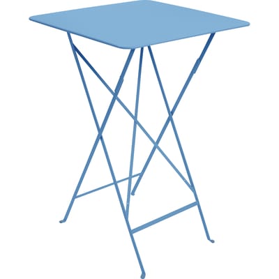 Fermob BISTRO klaptafel vierkant - E1 Maya blauw - 71 x 71 cm
