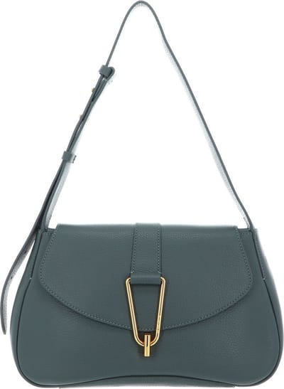 COCCINELLE Schoudertas Coccinelle Himma Handbag Grained Leather Kale Green Groen