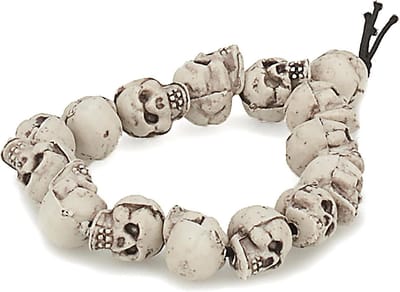 Vegaoo - Doodskoppen armband voor volwassenen