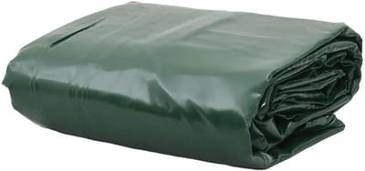 Dekzeil - Afdekzeil Tuinzeil - Beschermen tegen Weer - Waterdicht Canvas PVC - 4 x 7 m - Groen